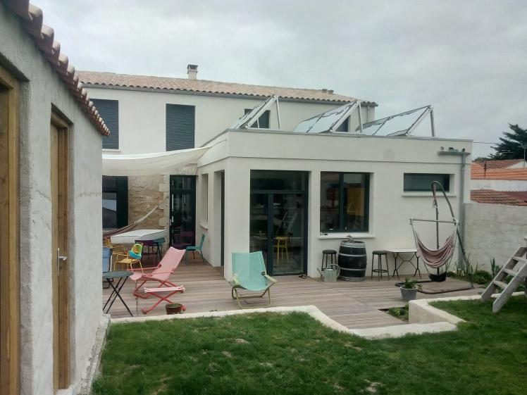 Vue depuis le jardin