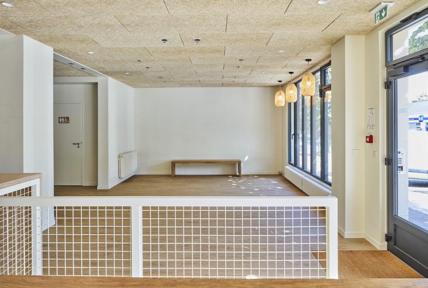 Salle de yoga - pratique Salle de yoga - pratique