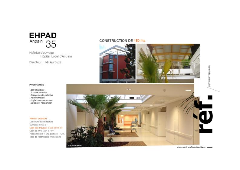 Concours réalisé dans la cadre d'un projet d'hôpital local - Projet Lauréat - Réalisation du projet - 7 ans de collaboration