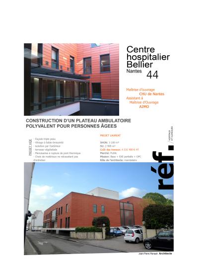 Construction d'un plateau ambulatoire pour personnes âgées 