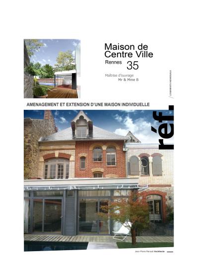 Aménagement et extension d'une maison individuelle