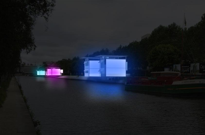 Proposition d'aménagement des quais St Cyr à Rennes