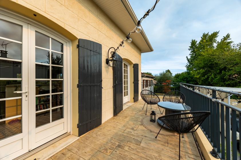 terrasse arrière