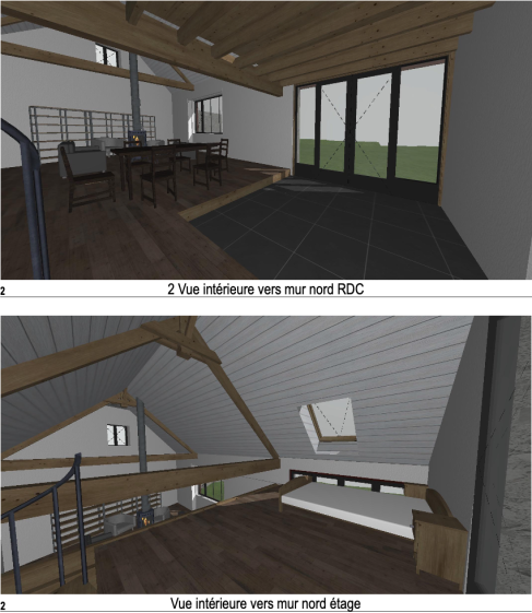 Vues 3D intérieure