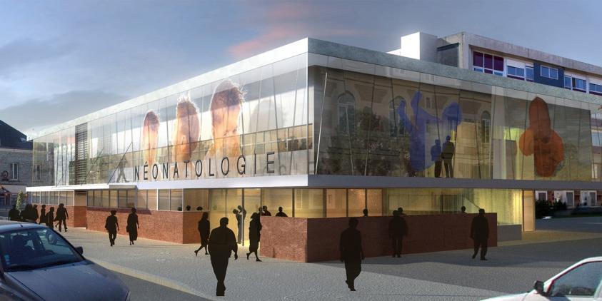 Restructuration du service néonatalogie du centre hospitalier de Cherbourg