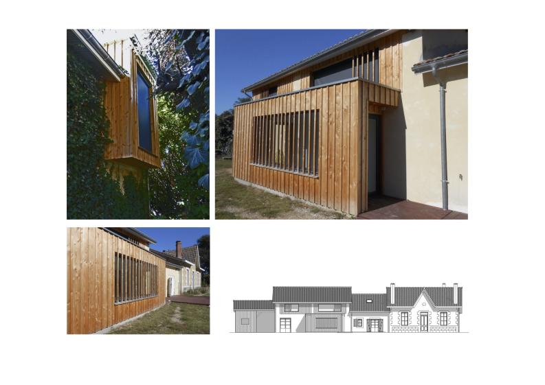 Extension et réhabilitation d'une ancienne arcachonaise et de sa grange attenante