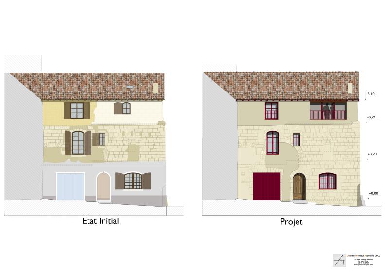 Façade avant /Après