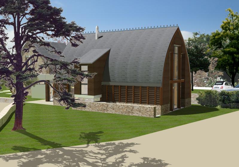 Projet d'extension d'une maison existante - Projet non réalisé