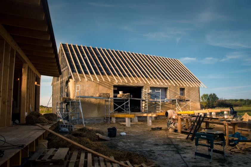 Maison bois - paille