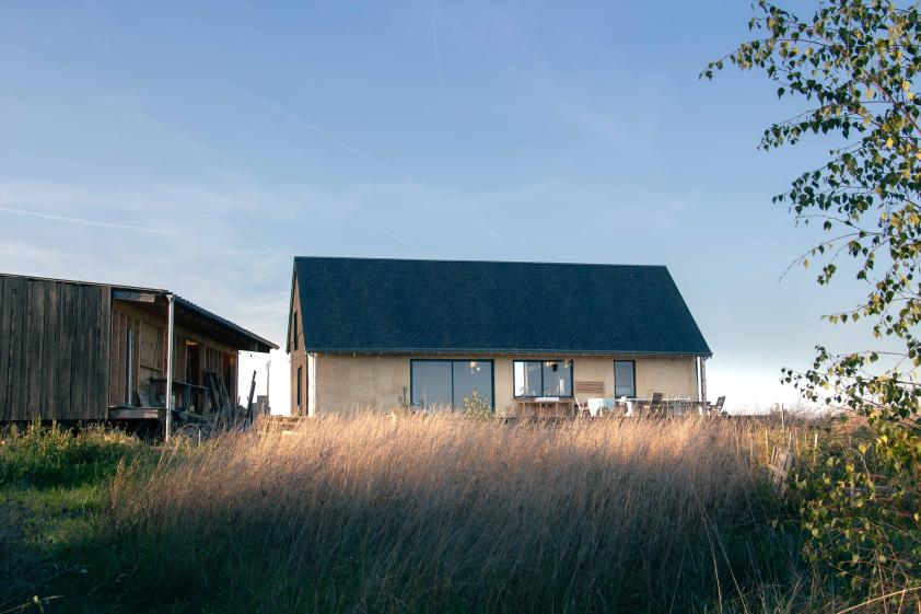 Maison bois - paille Maison bois - paille