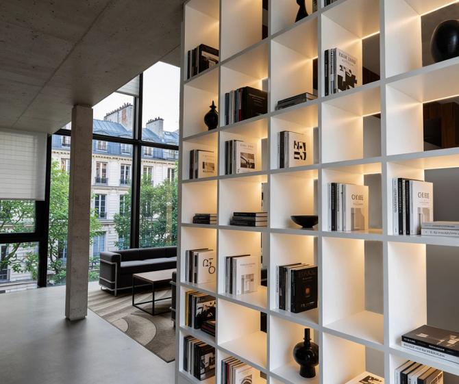 maison de ville en région parisienne - vue depuis bureau