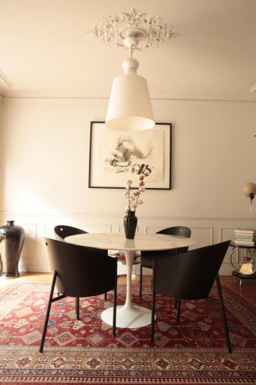 Appartement à Paris 16e - salle à manger