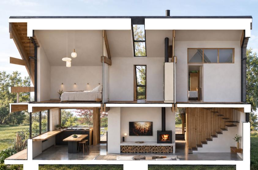 Projet - Vue coupée