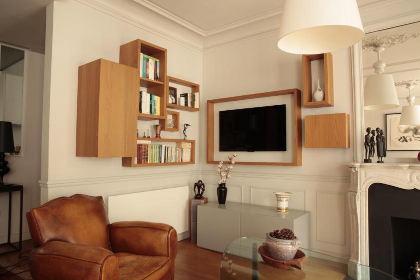 Appartement à Paris 16e - salon