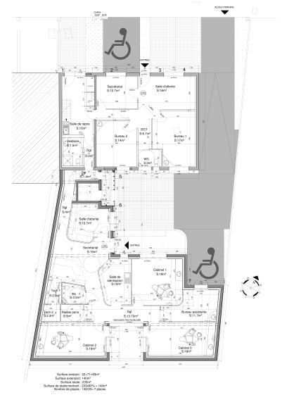 Plan du rez-de-chaussée