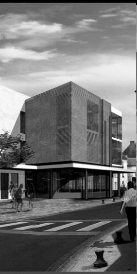 Participation à un concours d'architecture dans le cadre de l'extension et restructuration de la maison de retraite Trun - Projet non sélectionné