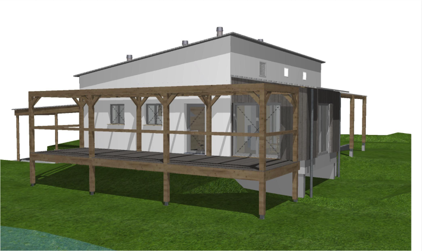 Perspective 3D sud-est PROJET Perspective 3D sud-est PROJET