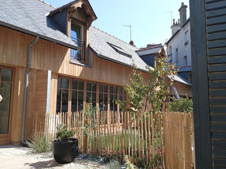  Projet neuf édifié en périmètre ABF – 3 logements – 2 salons d’hiver