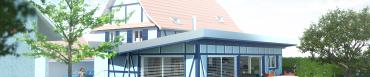 EXTENSION D'UNE MAISON A COLOMBAGE
