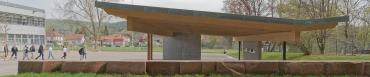 atelier aSHe, Préau au collège Suzanne Lalique Havilland