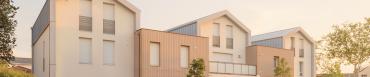 Logements intermédiaires réalisés à Chassieu (Rhône)