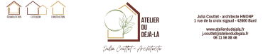 Julia Couttet - Architecte HMONP - Atelier du Déjà-Là 