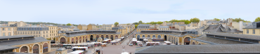 Place du marché Versailles