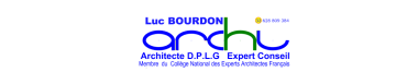 LUC BOURDON ARCHITECTE D.P.L.G EXPERT