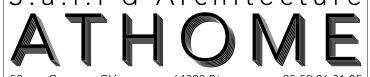 Logo d'agence téléphone et adresse