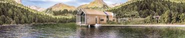Atelier 13-A - Architecte Lyon - Auvergne - Rhône - Alpes - Paris - Projet Maison au bord d'un lac de montagne
