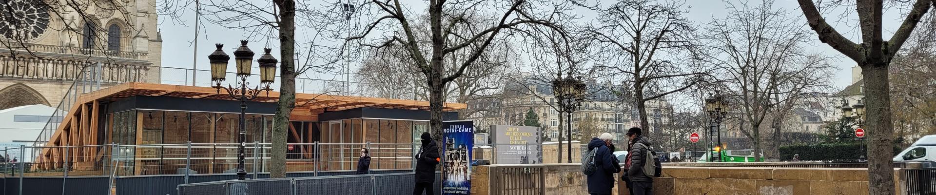 Espace VR sous le Parvis de Notre-Dame de Paris