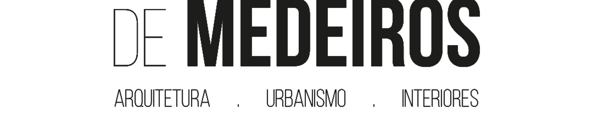 de Medeiros architecture, urbanisme et intérieur