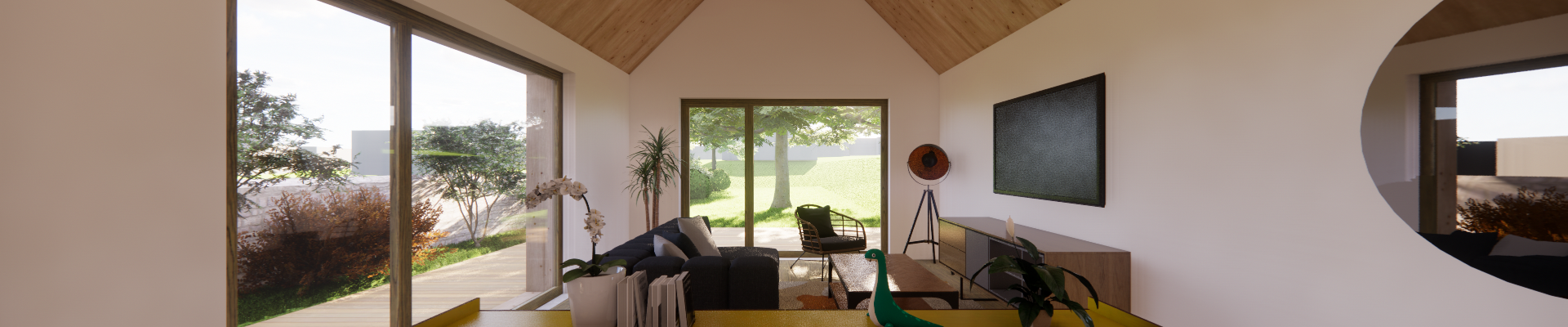 MAISON M - Perspective intérieure