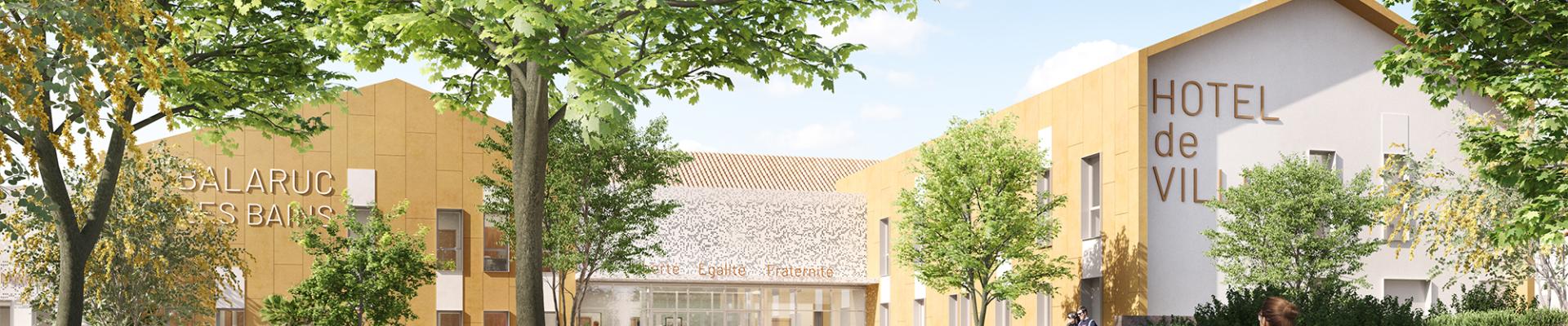 Nouvelle Mairie de Balaruc-les-bains 