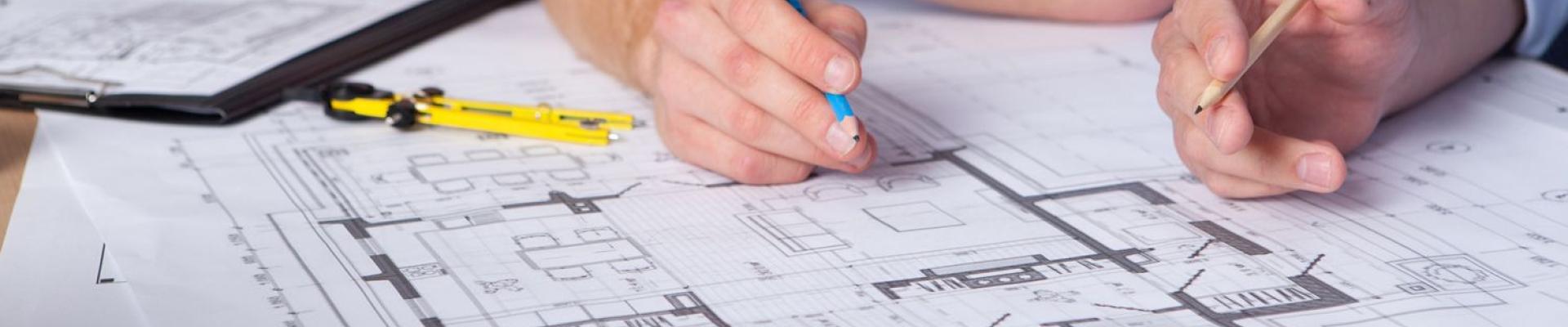 Bandeau plan architecte