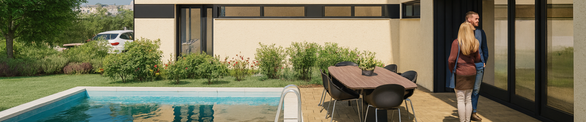 Maison individuelle en matériaux biosourcés