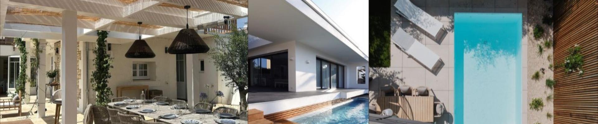 Bandeau présentant des projets de Danin Architecture