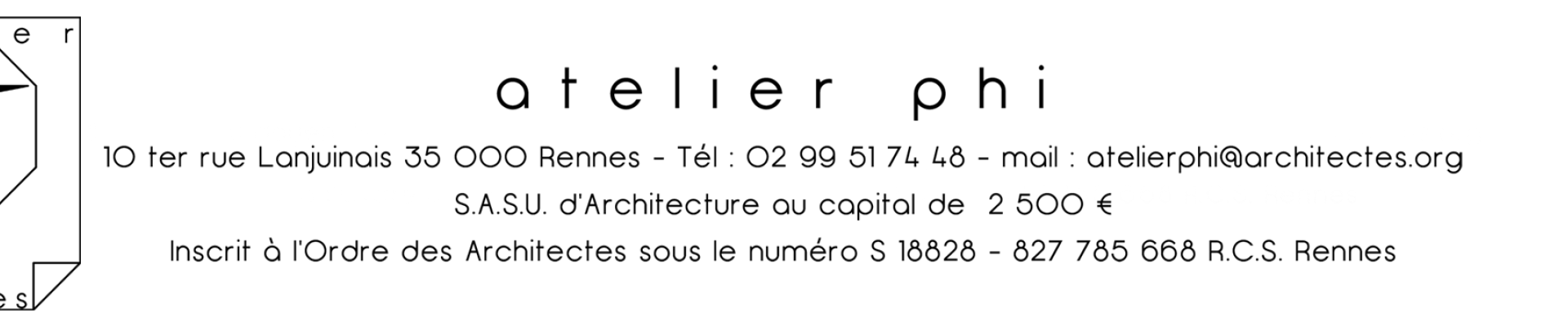 atelier phi Architectes