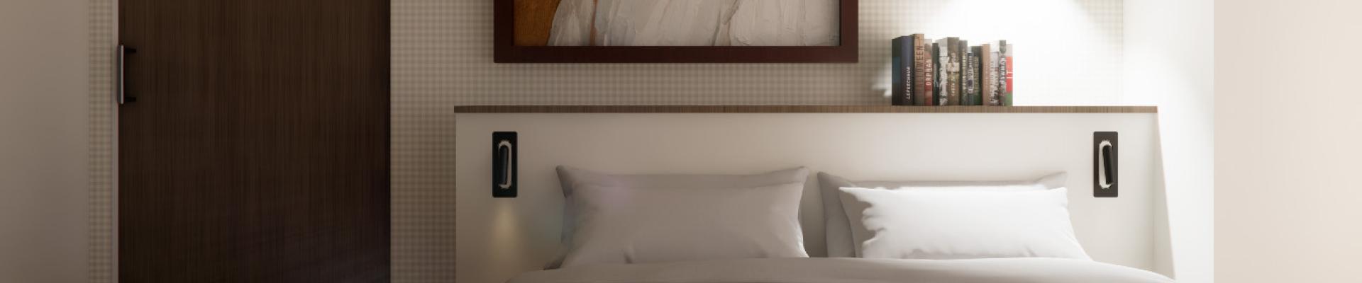 Image d'une chambre réalisée pour un projet