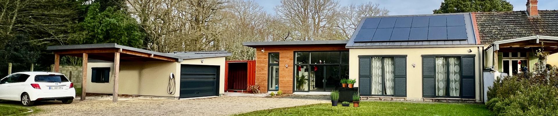 Construction d'une maison passive à Basse Goulaine