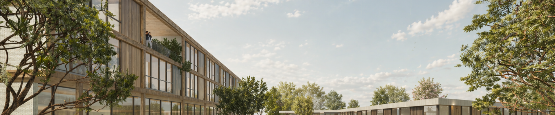 Opération de logements à Bordeaux. Programme réversible. Matériaux biosourcés.