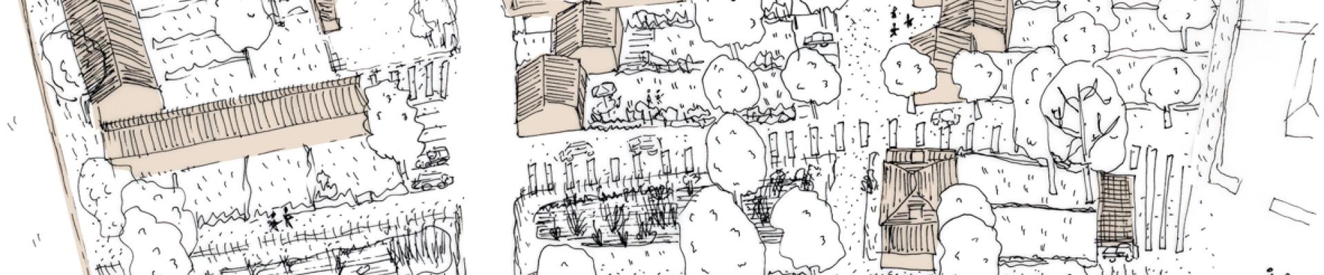 dessin de l'aménagement pour saint vigor