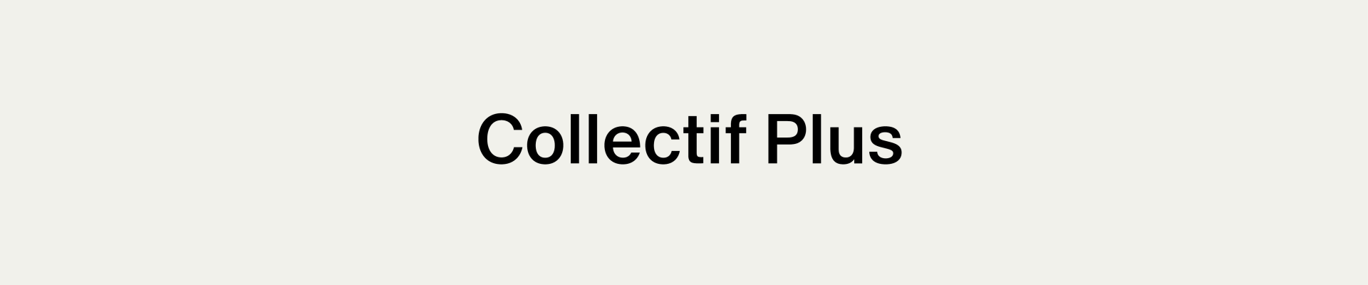 Collectif Plus