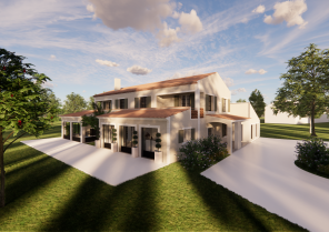 Vue extérieure de la maison