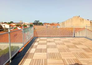 toit plat toit terrasse caillebotis fouras vue mer architecte la rochelle modifi