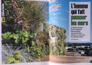 La Gazette - 'L'homme qui fait pousser les murs"