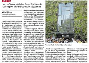 Midi libre - Biodiversité