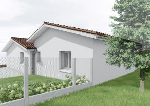 Vue de l'extension depuis la rue