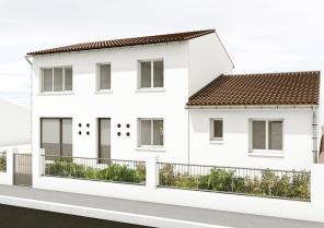 Vue de l'extension depuis la rue.