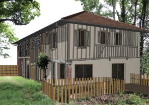 Insertion paysagère façade sud est
